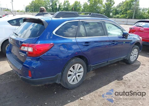 2017 Subaru Outback 2.5I Premium из США, поврежденный, VIN 4S4BSACC6H3440065